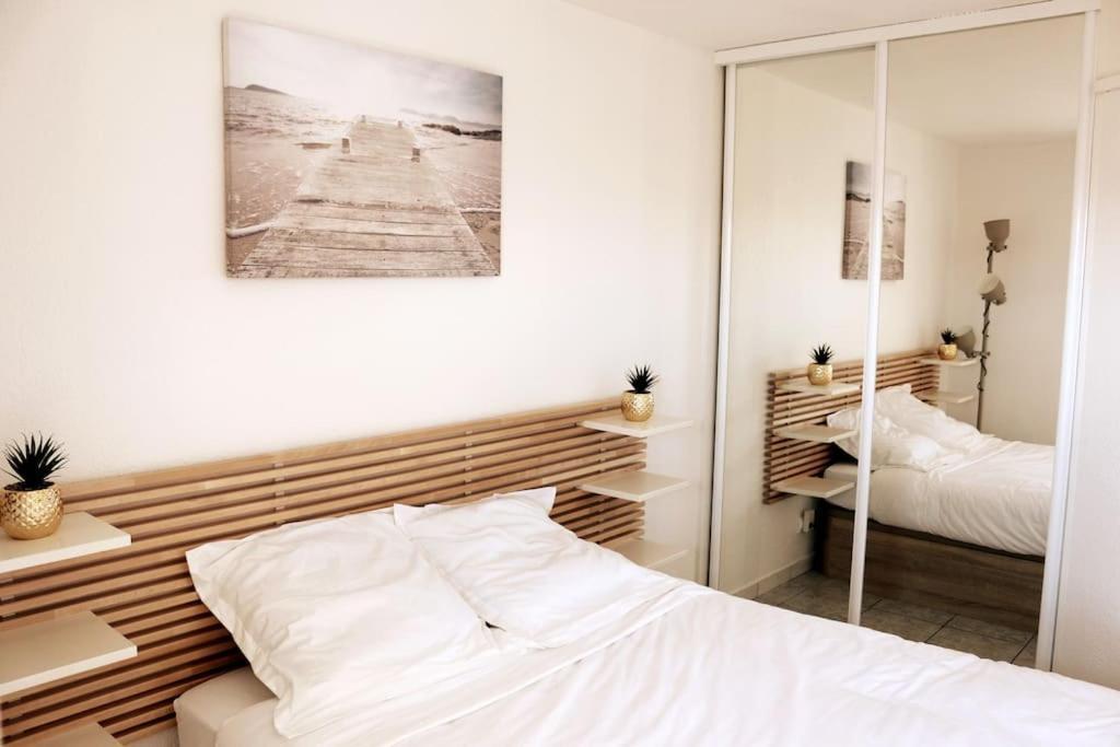 Port-Frejus, Le Paladien, Appartement 2 Pieces Climatise, Terrasse & Parking Dış mekan fotoğraf