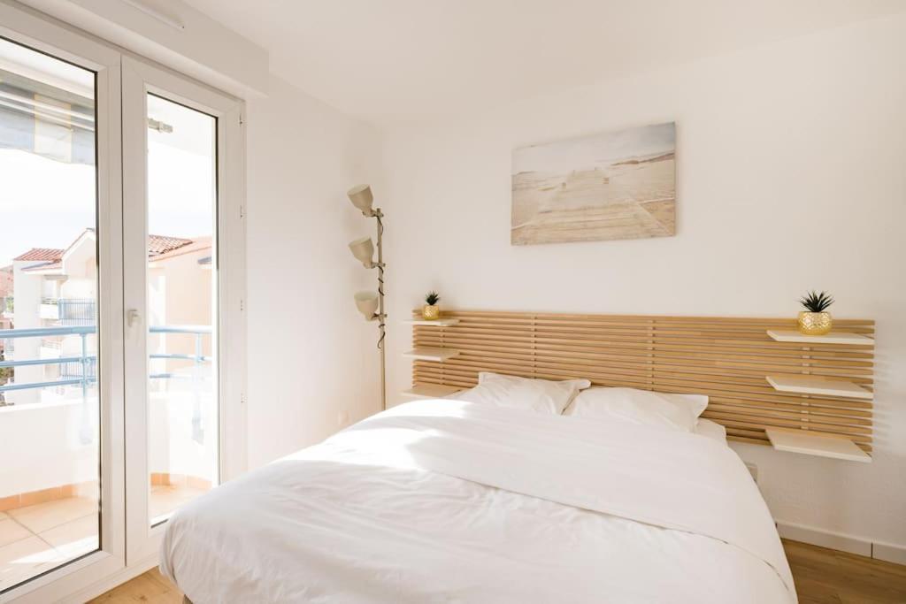 Port-Frejus, Le Paladien, Appartement 2 Pieces Climatise, Terrasse & Parking Dış mekan fotoğraf